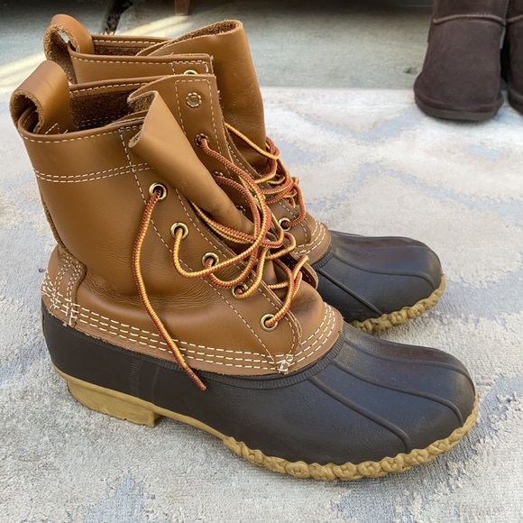 LLBean genuine duck boots - Picture 2 of 7